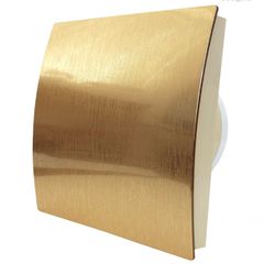 Εξαεριστήρας MM-PEC 18W 230V 50Hz 150m³/h Φ120 επίτοιχης τοποθέτησης χρυσό PVC πλαστικό