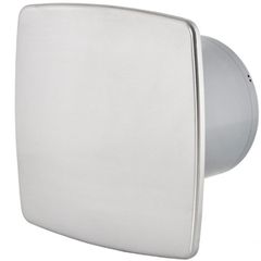 Εξαεριστήρας MM-P 13W 230V 50Hz 105m³/h Φ100/105 επίτοιχης τοποθέτησης ασημί μεταλλικό