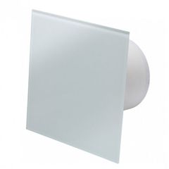 Εξαεριστήρας MMP-UE 5,5W 230V 50Hz 100m³/h Φ100/100 επίτοιχης τοποθέτησης λευκό γυάλινο ματ