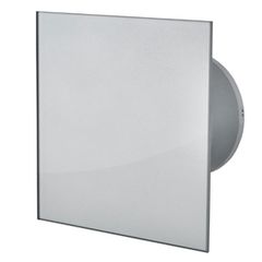 Εξαεριστήρας MMP-UE 5,5W 230V 50Hz 100m³/h Φ100/100 επίτοιχης τοποθέτησης Inox γυαλί