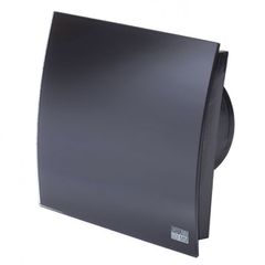 Εξαεριστήρας MMP-UE μαύρο ματ γυαλί 5,5W 230V 50Hz 100m³/h Φ100/100 επίτοιχης τοποθέτησης