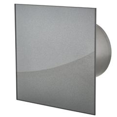 Εξαεριστήρας MMP-UE 5,5W 230V 100m³/h Φ100/100 γκρι λεπτομέρειες επίτοιχης τοποθέτησης