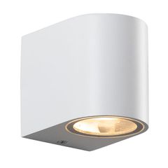 Επίτοιχο φωτιστικό απλίκα GU10 MAX.35W 230V AC λευκό ματ στεγανό IP65 εξωτερικού χώρου