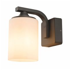 Επίτοιχη απλίκα WALL LUMINAIRE για λαμπτήρες E27 230V AC σκούρο γκρι εξωτερικού χώρου στεγανή IP54