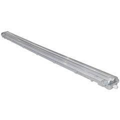 Φωτιστικό στεγανό mini πολυκαρμπονικό για LED T8 230V 2x150cm τροφοδοσίας 2 άκρων στεγανό IP65