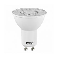 Λάμπα LED GU10 2.4W 220-240V θερμό φως 2700k 250lm δέσμης 36° 15000h Ø50mm