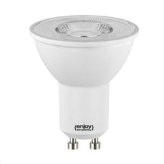 Λάμπα LED GU10 4.5W 220-240V θερμό φως 3000k 450lm δέσμης 110° ντιμαριζόμενη 15000h