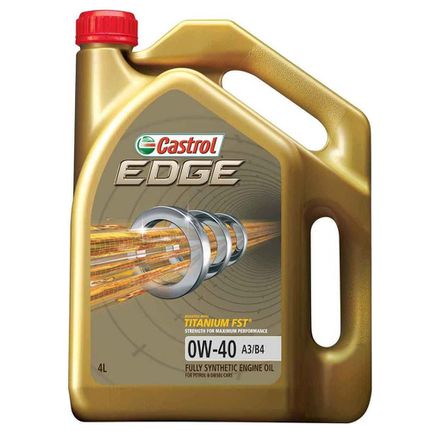 Castrol Edge Titanium FST A3/B4 0W-40 4lt (ΕΩΣ 6 ΑΤΟΚΕΣ ή 60 ΔΟΣΕΙΣ)