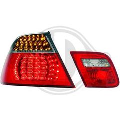 Φανάρια LED Πίσω για BMW E46 Cabrio 99-03 (ΛΕΥΚΟ/φυμε) eautoshop.gr