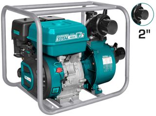 Αντλία νερού βενζινοκίνητη TOTAL TP3202 2" 7ΗΡ 208cc με δοχείο καυσίμων 3.6Lit