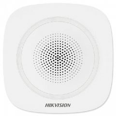 Ασύρματη σειρήνα εσωτερικού χώρου Hikvision DS-PS1-I-WE 90~110dB με ένδειξη LED