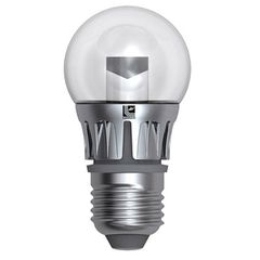 Λάμπα led σφαιρική G45 Ø45mm Ε27 5W 230V 3000k θερμό λευκό φως 400Lm με διάφανο κάλυμμα
