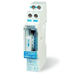 Xρονοδιακόπτης ράγας αναλογικός ORBIS UNO QRD 16A 250V με εφεδρεία