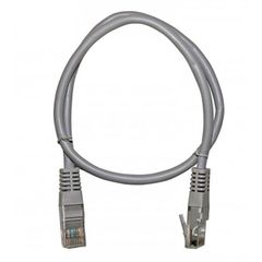 Καλώδιο δικτύου UTP CAT 5e σε γκρι χρώμα Patch Cord 3m CCA ECO