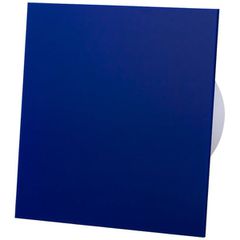 Εξαεριστήρας μπάνιου AirRoxy Standard 10W 230V Ø125 140 m³/h 50Hz 36db με μπλε πλαστική πρόσοψη