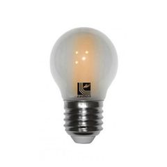 Διακοσμητική λάμπα led filament Ε27 ισχύος 6W 230V 5800k ψυχρό λευκό φως 720lm σφαιρική G45 ματ