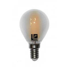 Διακοσμητική λάμπα led σφαιρική G45 ματ Ε14 ισχύος 6W 230V 2800k θερμό λευκό φως ντιμαριζόμενη 660lm