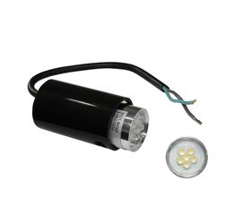 Φωτιστικό σποτ - ψείρα διαδρόμου 0.4W 230V 45° ψυχρό λευκό φως στεγανό IP54 με 6led
