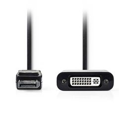 Αντάπτορας NEDIS CCGP37250BK02 DisplayPort αρσενικό σε DVI-I θηλυκό 0.2m