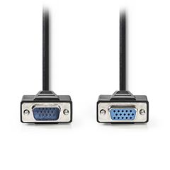 Καλώδιο VGA αρσενικό σε VGA θηλυκό NEDIS CCGP59100BK20 2m