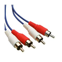 Καλώδιο POWERTECH CAB-R001 2x RCA αρσενικό σε 2x RCA αρσενικό μήκους 1.5m
