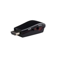 Αντάπτορας POWERTECH HDMI 19pin σε VGA CAB-H076 audio jack USB power