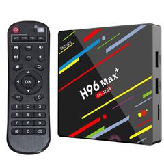 Δέκτης IPTV H96 MAX Plus Android 8.1 smart TV Box 4GB RAM 64GB ROM RK3328 2.4G/5G Wifi 4K H.265
