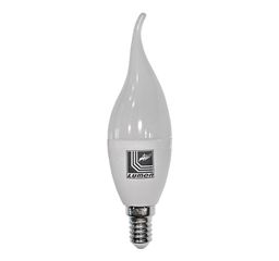 Λάμπα LED κεράκι με μύτη E14 ισχύος 6W 230V 3000k θερμό λευκό φως δέσμης 220° 600lm ντιμαριζόμενη