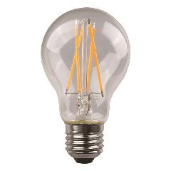 Λάμπα LED 9W κοινή crossed filament E27 με θερμό λευκό φως 2700K 1055lm και διάφανο κάλυμμα