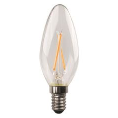 Λάμπα led τύπου κεράκι E14 crossed filament 2.5W 220-240V ενδιάμεσο φως 4000k 250lm δέσμης 360°