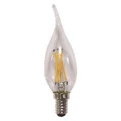 Λάμπα Led Μinion E14 κεράκι με μύτη 2700K θερμό φως Crossed Filament 4.2W 220-240V Dimmable