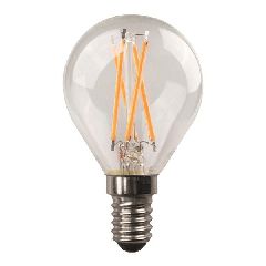 Λάμπα Led E14 σφαιρική Crossed Filament 6.5W 806lm ενδιάμεσο φως 4000K 220-240V