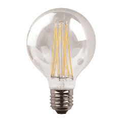 Λάμπα Led Ε27 11W globe G95 Crossed Filament 3000K θερμό λευκό φως 220-240V με διάφανο κάλυμμα