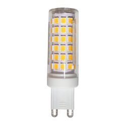 Λάμπα LED SMD G9 κεραμική 11W 230V AVC θερμό φως 3000k 900lm δέσμης 300° 30000h