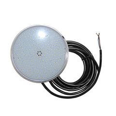 Λάμπα led PAR56 (Πισίνας) ισχύος 24W 12VAC/DC μπλε φως με 333SMD chip 3014 1920lm