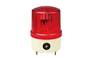 Φαροσειρήνα LED LTE-5121J 24V DC 90dB 177mm IP45 κόκκινη