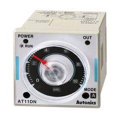 Χρονικό πίνακος RELAY AUTONICS AT11DN-1 6 λειτουργιών 2C/O 48X48 0.05s-100h 12VDC 11P