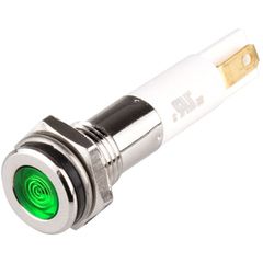 Ενδεικτική λυχνία βιδωτή Φ10 AUTONICS H10F-20G LED 220VAC πράσινη στεγανή IP65