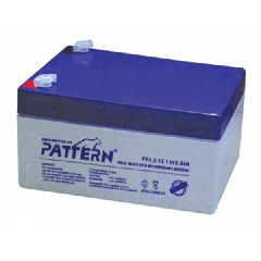 Μπαταρία μολύβδου κλειστού τύπου Pattern PT3.2-12 12V 3.2Ah για συστήματα αδιάλειπτης λειτουργίας