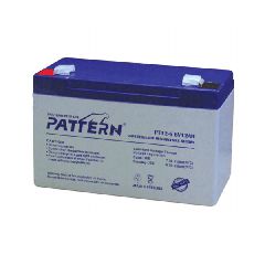 Μπαταρία μολύβδου Pattern PT12-6 6V 12Ah κλειστού τύπου για συστήματα αδιάλειπτης λειτουργίας