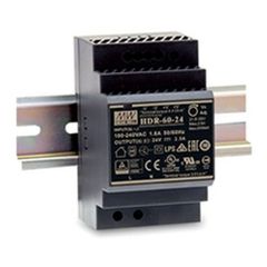 Τροφοδοτικό ράγας ισχύος 60W 15V 4A ULTRA SLIM HDR60-15 MEAN WELL
