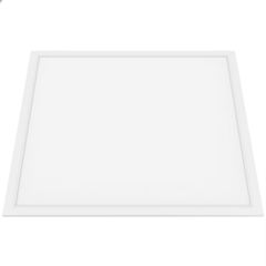 Led panel φωτιστικό 595x595x10mm 36W 230V 6500k ψυχρό λευκό φως 3200lm δέσμης 110° ορυκτής ίνας