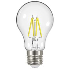 Λάμπα led Filament clear A60 E27 4W 230V 4000k ενδιάμεσο φως 470lm δέσμης 320° ντιμαριζόμενη