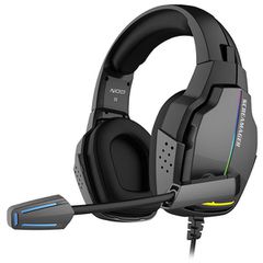 Gaming headset NOD SCREAMAGER με αναδιπλούμενο μικρόφωνο και rainbow RGB LED φωτισμό