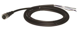 Καλώδιο PVC connector τύπου socket 2m με ευθύγραμμο connector CID3-2