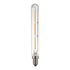 Λάμπα led filament T20-3 σωλήνας Ε14 2W 230V 2700k θερμό λευκό φως