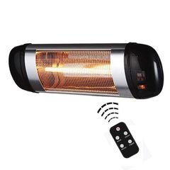 Θερμάστρα τοίχου υπέρυθρη 2500W με τηλεχειριστήριο και 3 επίπεδα θέρμανσης για χώρους μέχρι 25m²