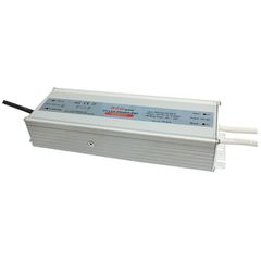Τροφοδοτικό - led driver αλουμινίου 200W 230VAC σε 12VDC 16.7A για ταινίες & λάμπες LED στεγανό IP67