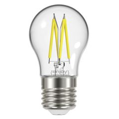 Λάμπα led Filament clear P45 E27 4W 230V 4000k ενδιάμεσο λευκό φως 450lm δέσμης 320° 15000h