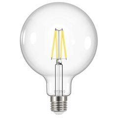 Λάμπα led Filament clear G95 E27 7.2W 230V 4000k ενδιάμεσο λευκό φως 806lm δέσμης 320°